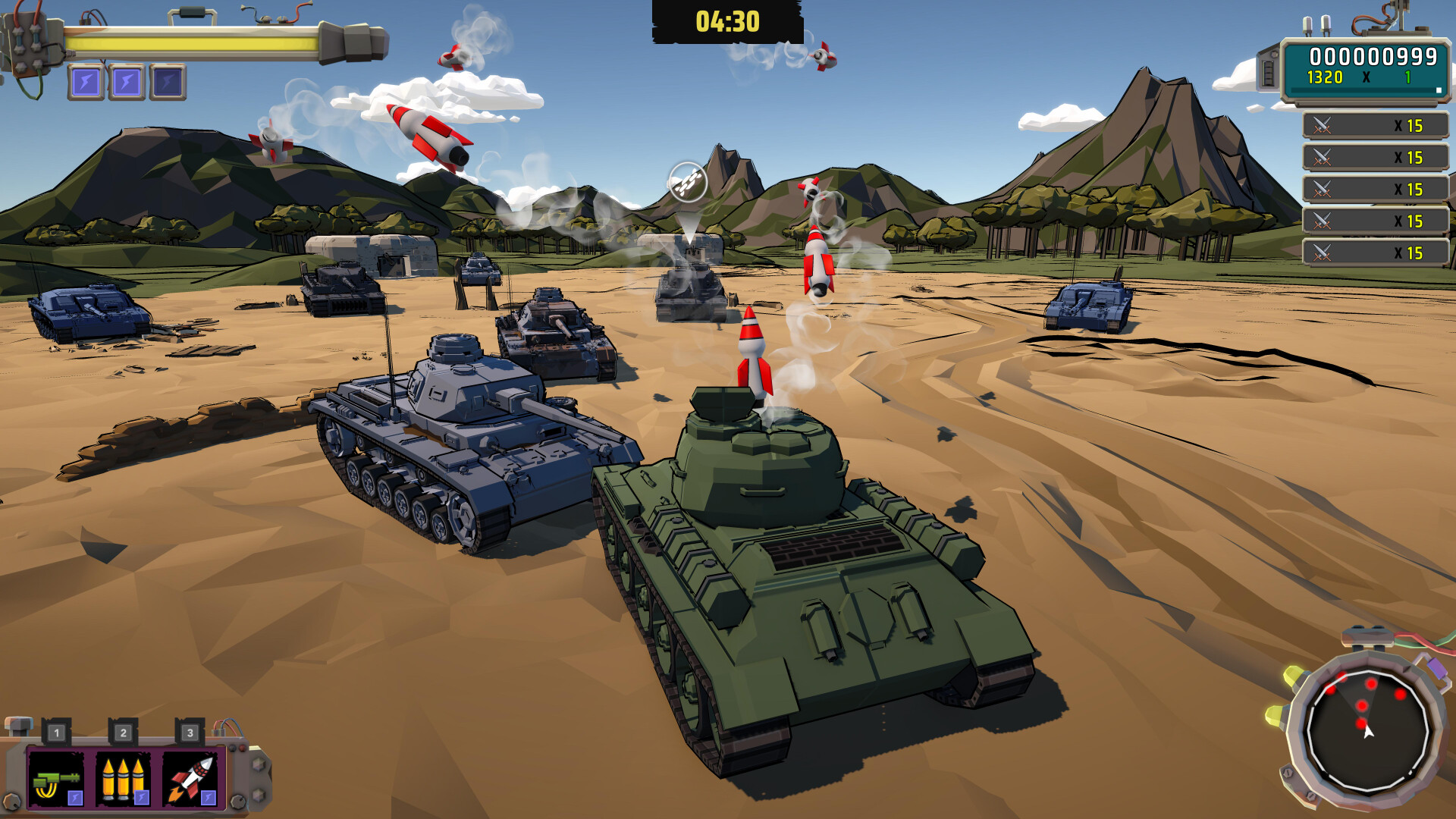 『Tank Fu』が面白そう。“戦車”が「パンチ」や「投げ」で戦うアクションゲーム_001