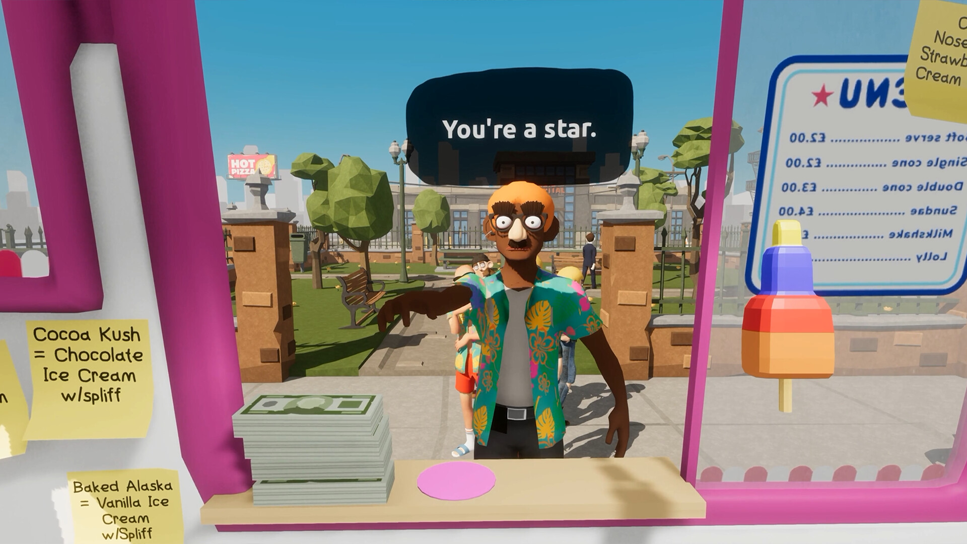 アイス屋を装い“麻薬”も売りさばくシミュレーションゲーム『Mr Trippy』がSteamでストアページを公開_005