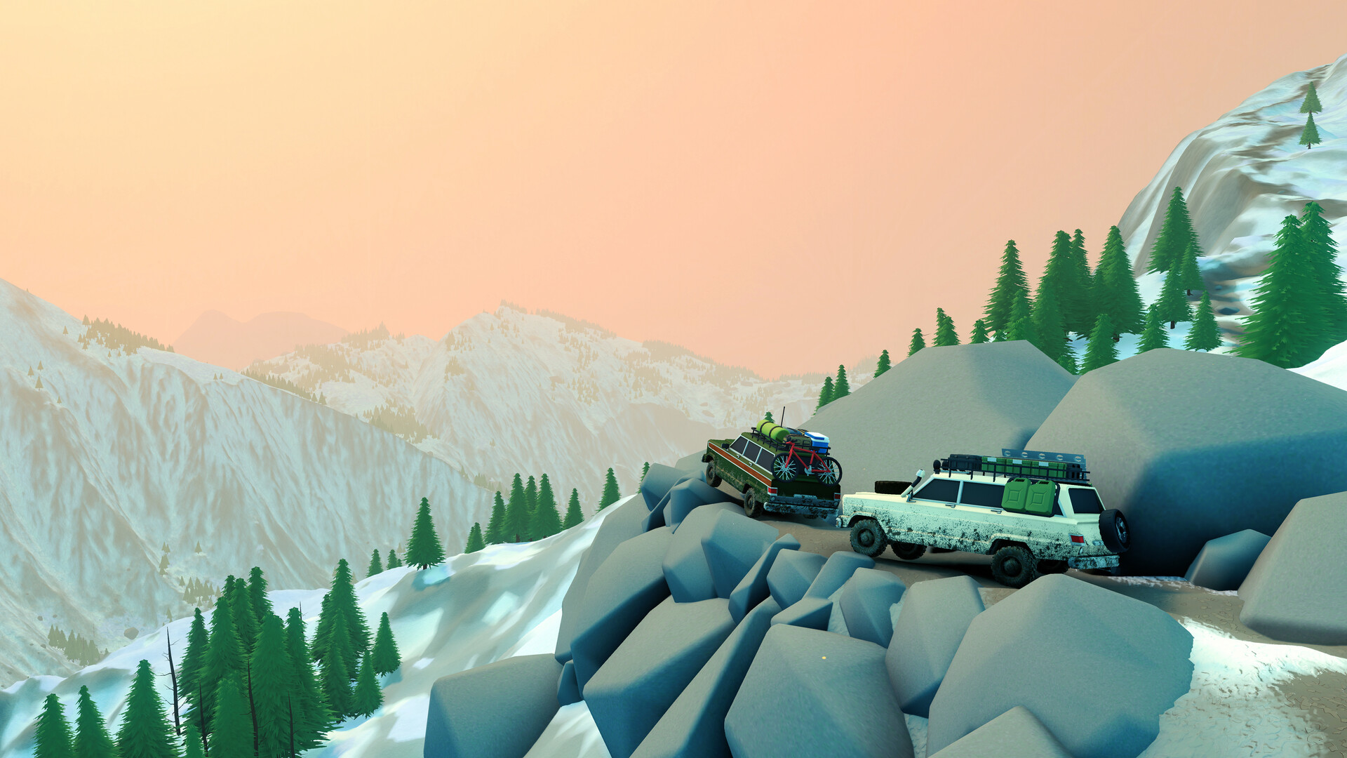 『over the hill』がSteamにて10月15日発売。オフロードを踏破して大自然をドライブするゲーム_003