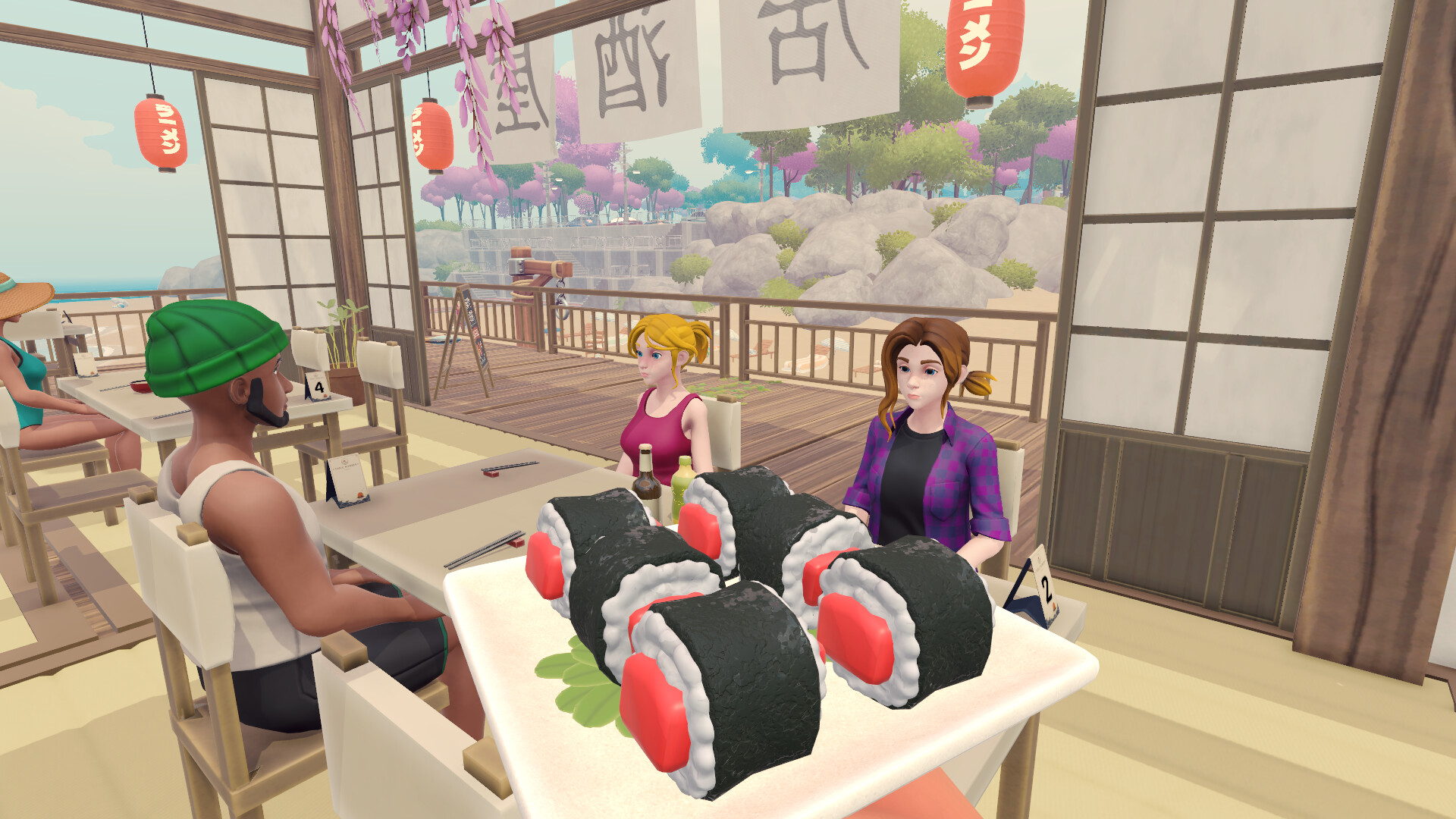 『Deep Blue Sushi』が8月20日にリリース。海で魚を捕まえ、寿司を作り、客をもてなす最大5人の協力アドベンチャー_004