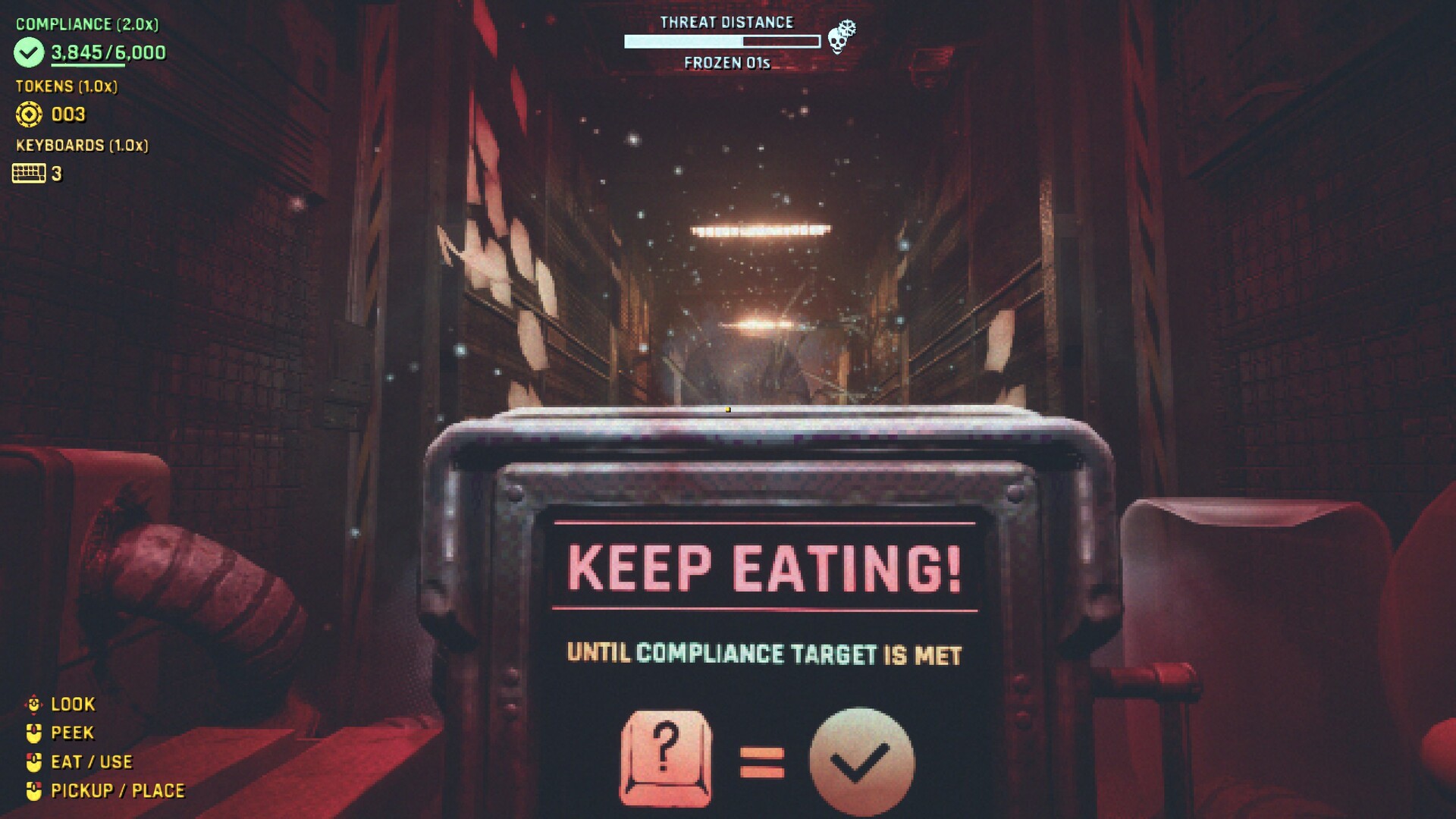 『KEYKRUNCHER™』体験版がSteamで配信中。次々に用意されるキーボードをキーキャップ単位で食べていくホラーゲーム_004