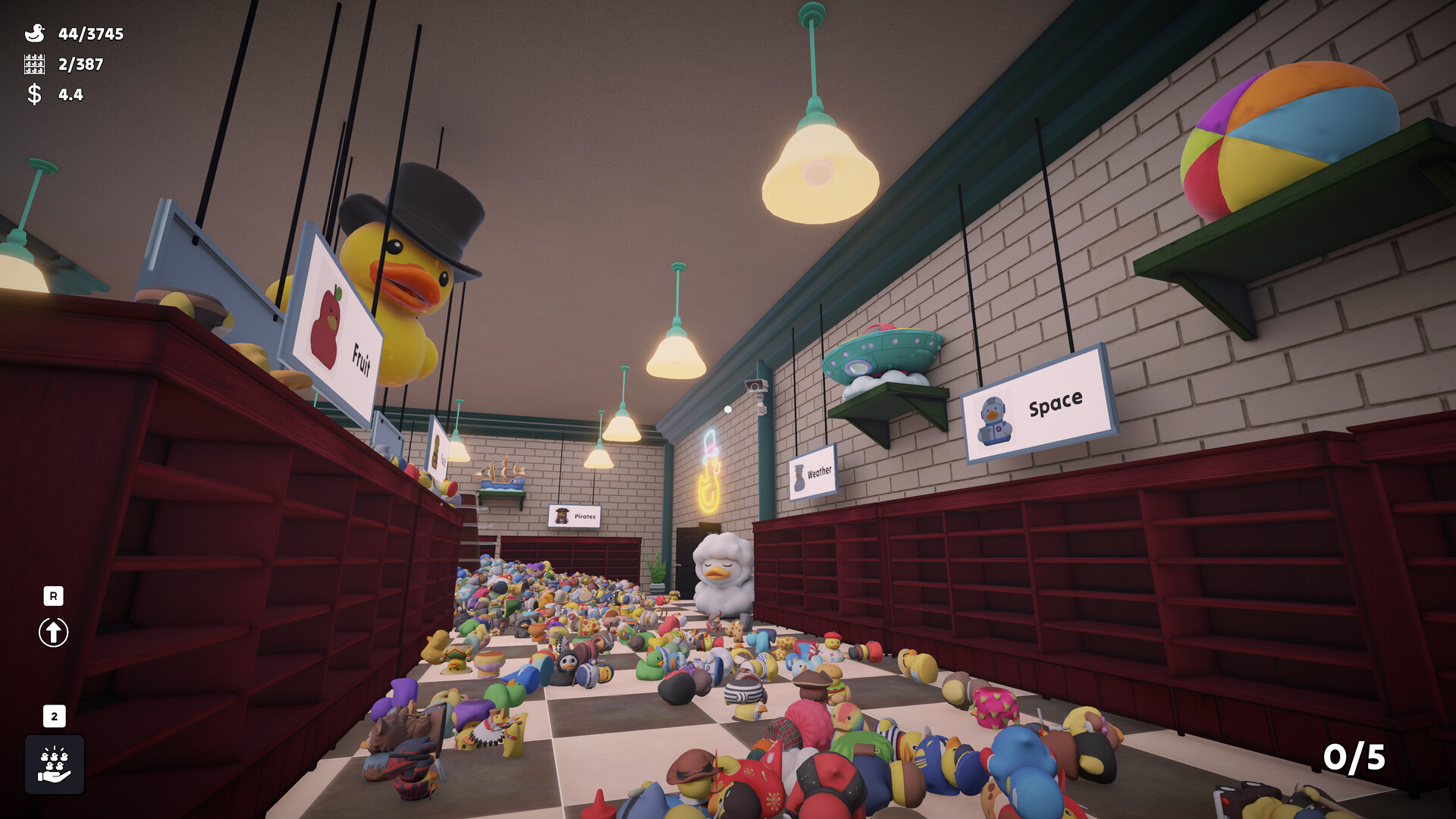 『Sort Them Ducks』がSteamで「非常に好評」。大量の“おもちゃのアヒル”を棚に整理していくゲーム_004