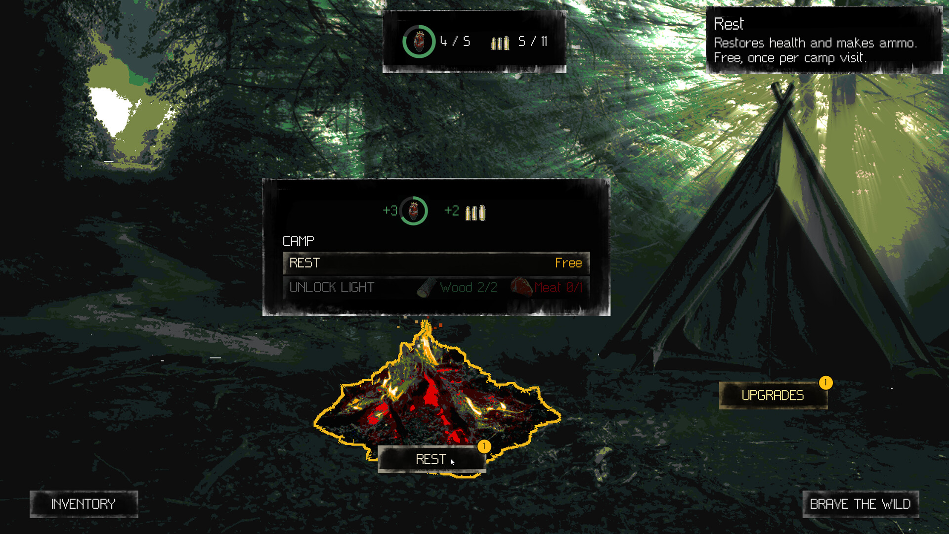 『Medium Rare』Steam向けに発表。人を喰らい、弾薬を節約しながら山を登るターン制ダンジョン探索型サバイバルホラー_007