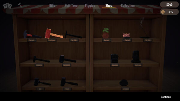 『Bills Must Be Paid』が人気爆発。豚の貯金箱をひたすら叩き割る借金返済ゲーム_008