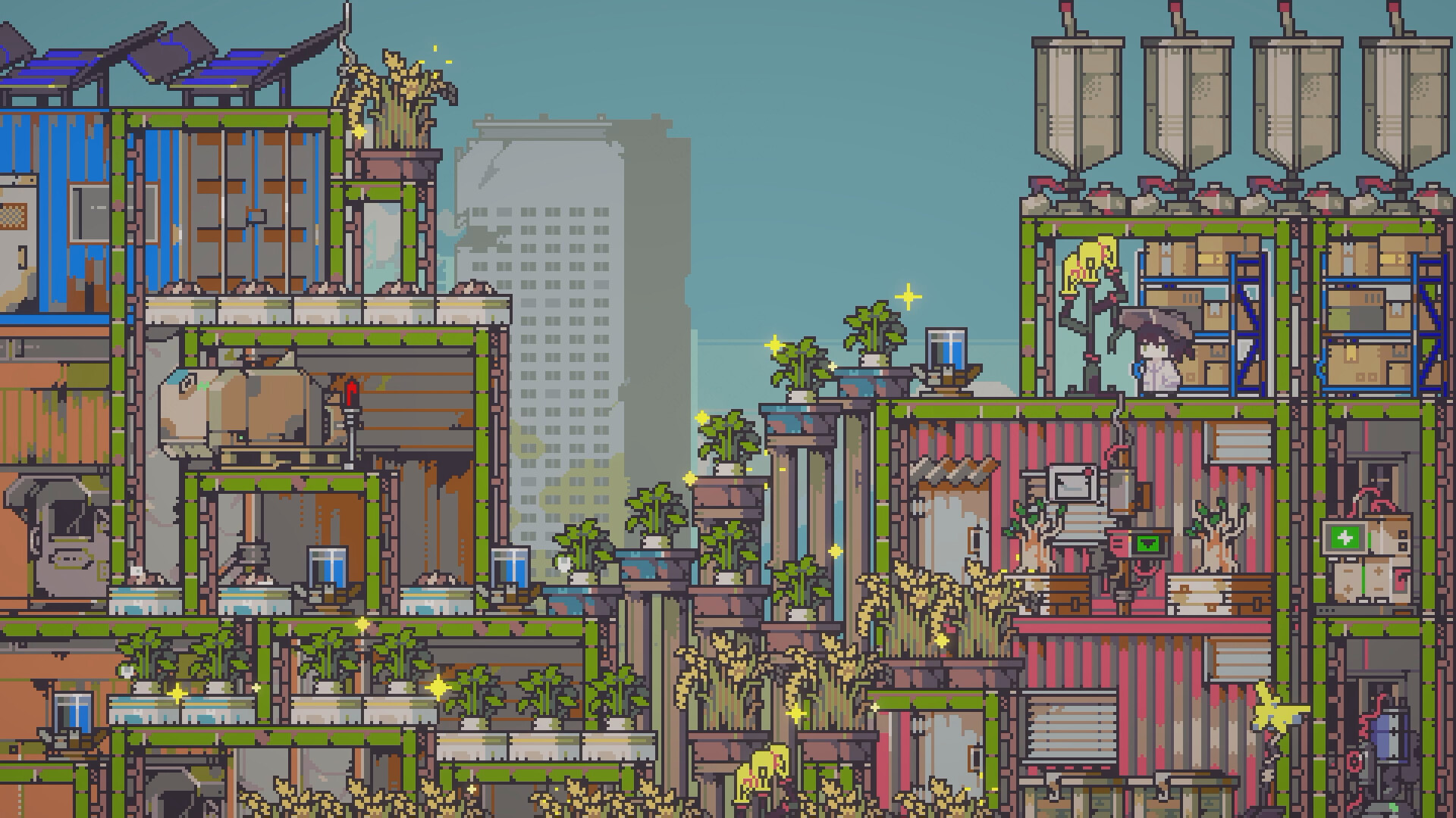 『Doloc Town』正式版が本日8月6日発売。ドット絵がかわいい“終末世界”の農業RPG_001