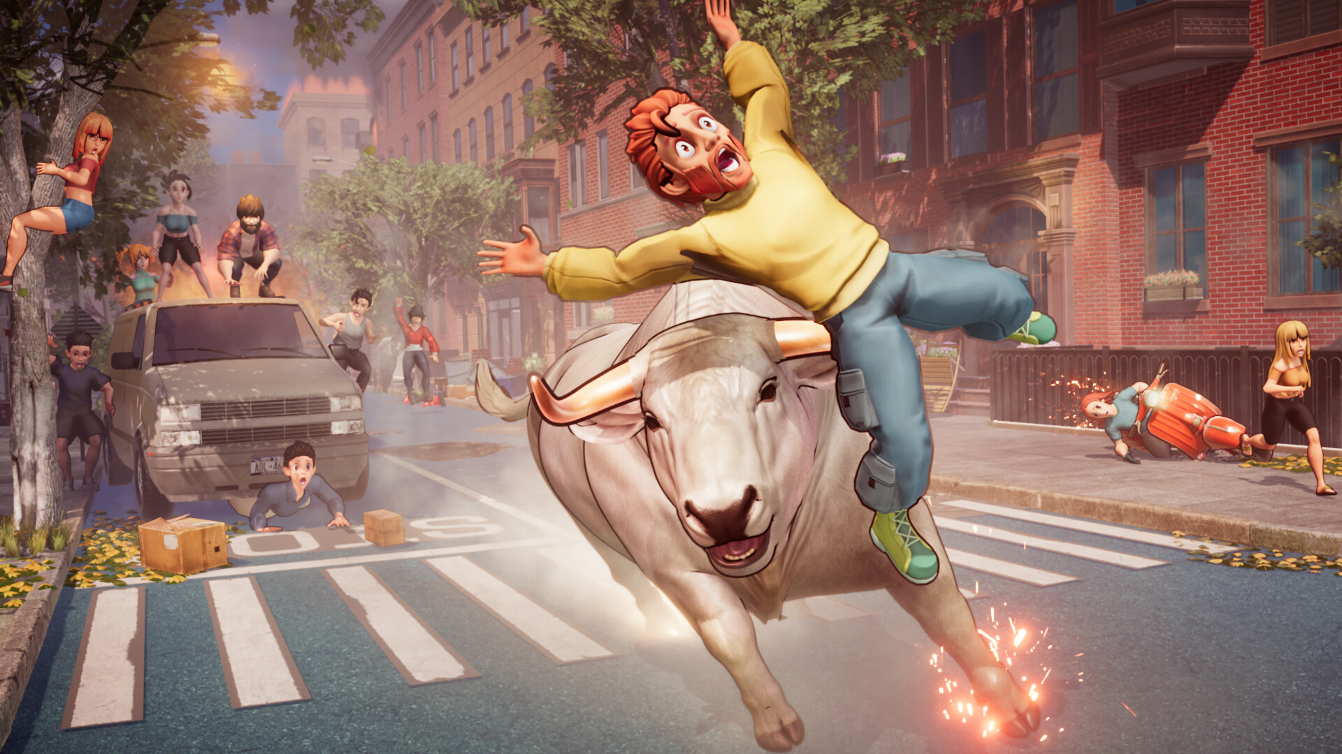 暴れ牛になって群衆を追いかけるゲーム『Bull Simulator』発表_003