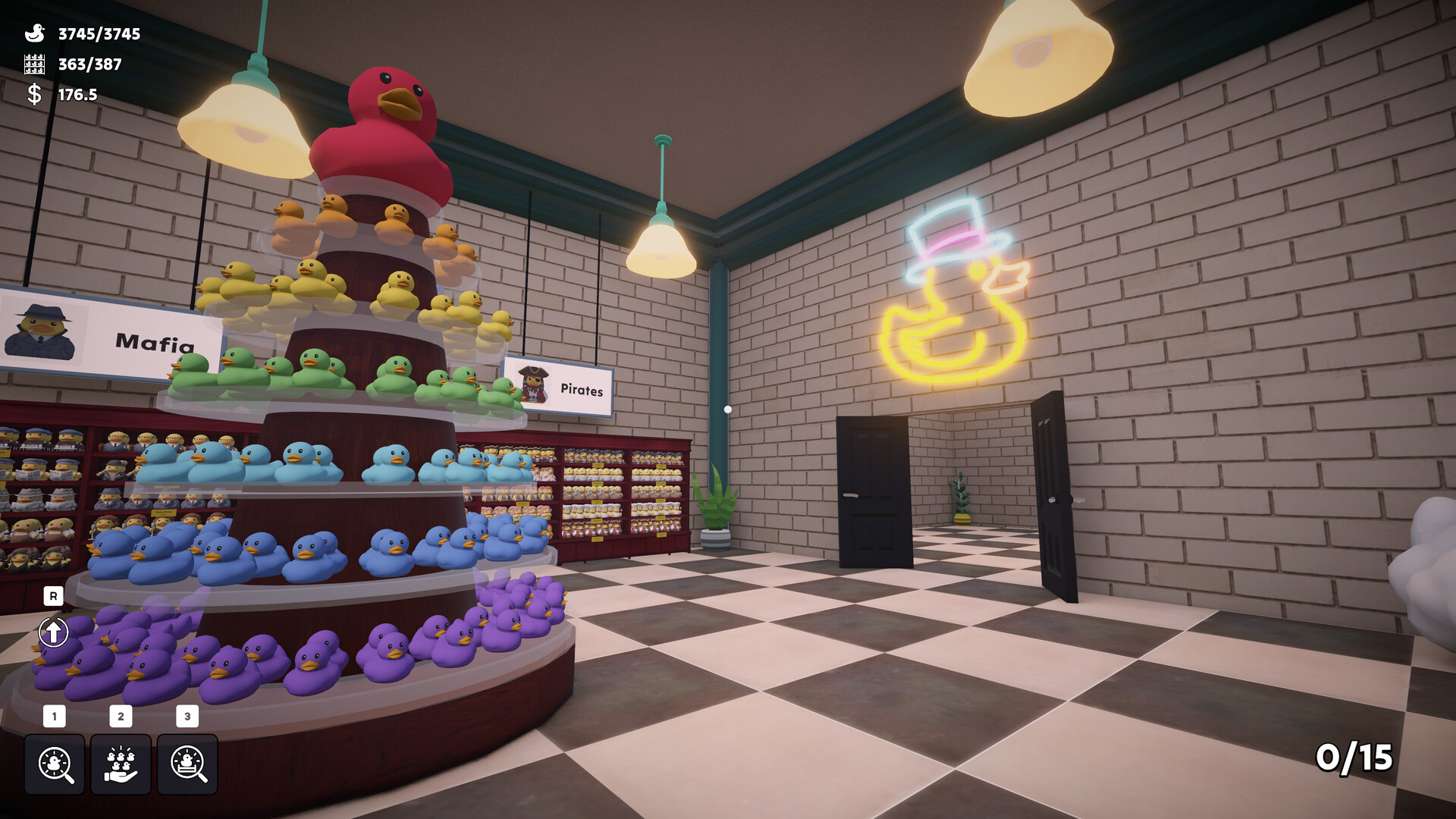 『Sort Them Ducks』がSteamで「非常に好評」。大量の“おもちゃのアヒル”を棚に整理していくゲーム_005