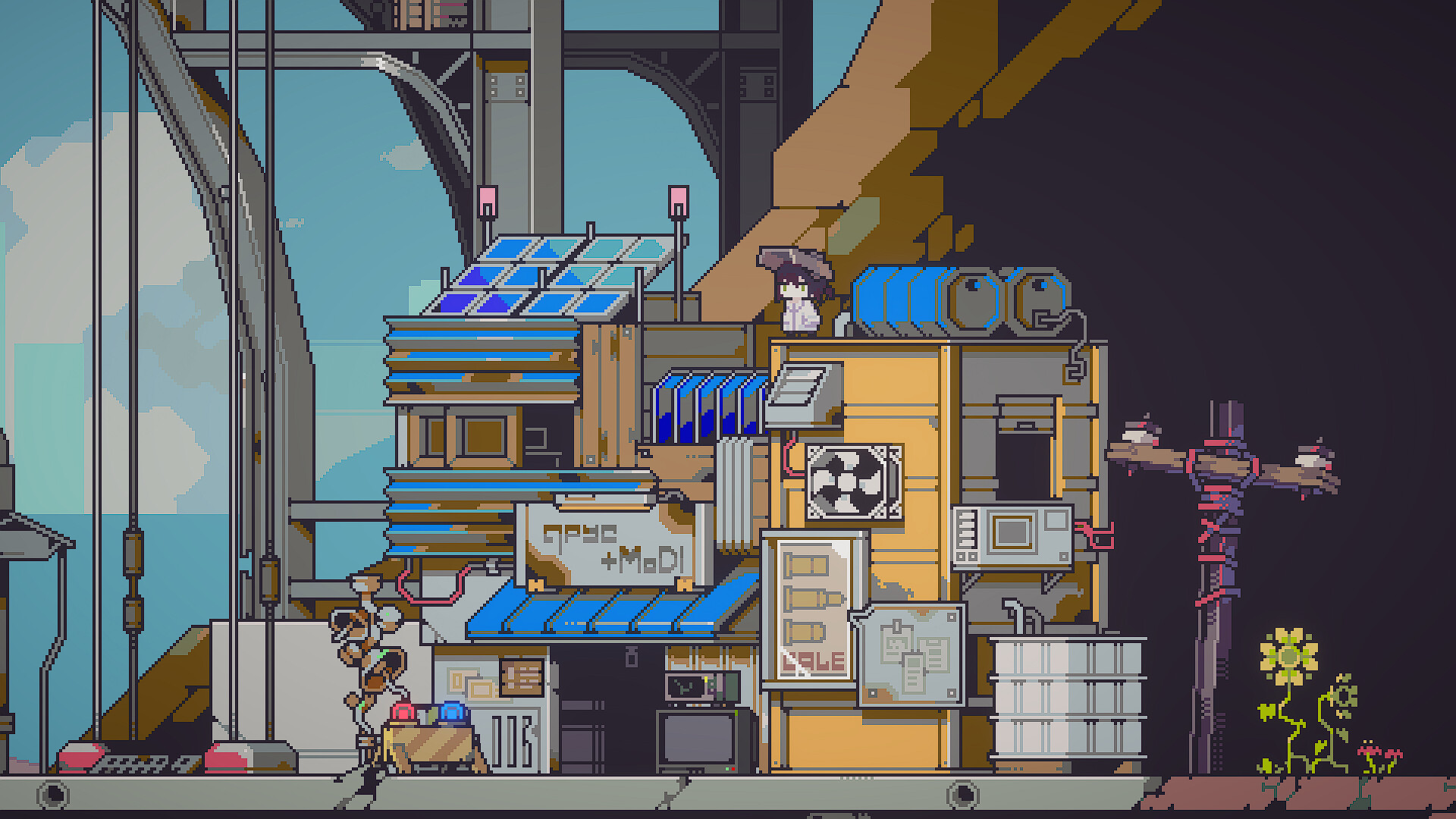 『Doloc Town』正式版が本日8月6日発売。ドット絵がかわいい“終末世界”の農業RPG_003
