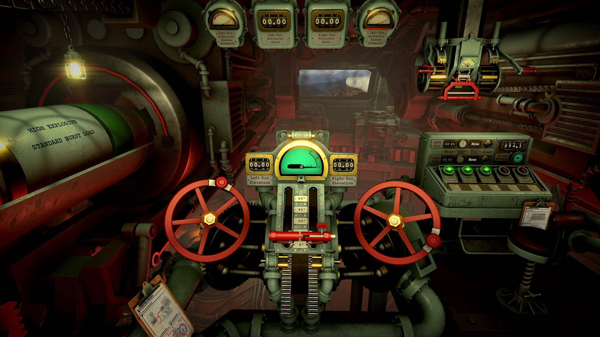 『IRON NEST』が本日8月7日Steamにてリリース。手作業で巨大要塞を操る砲撃シミュレーションゲーム_001