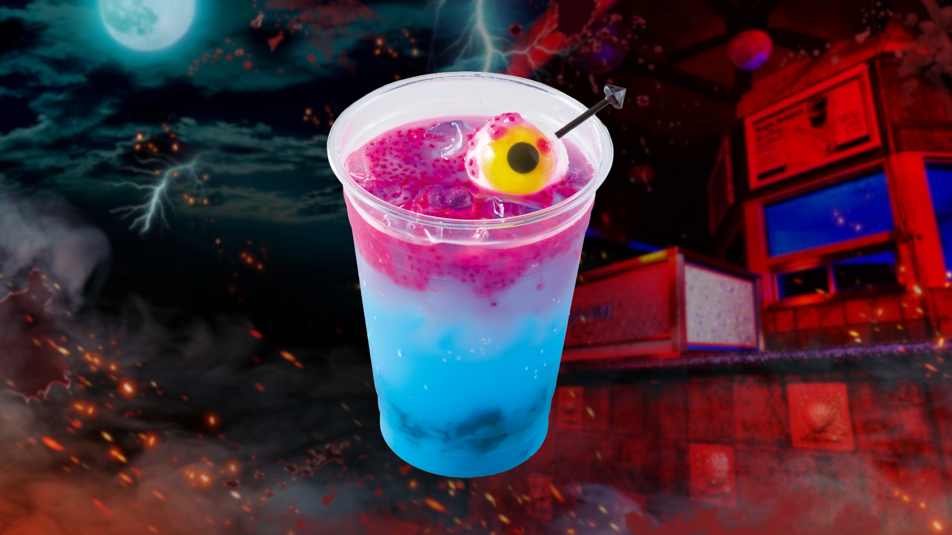 USJにゾンビのクルーがカクテルを提供する「ゾンビバー」が登場、9月11日から。『チェンソーマン』と『バイオ』のコラボフードも_002