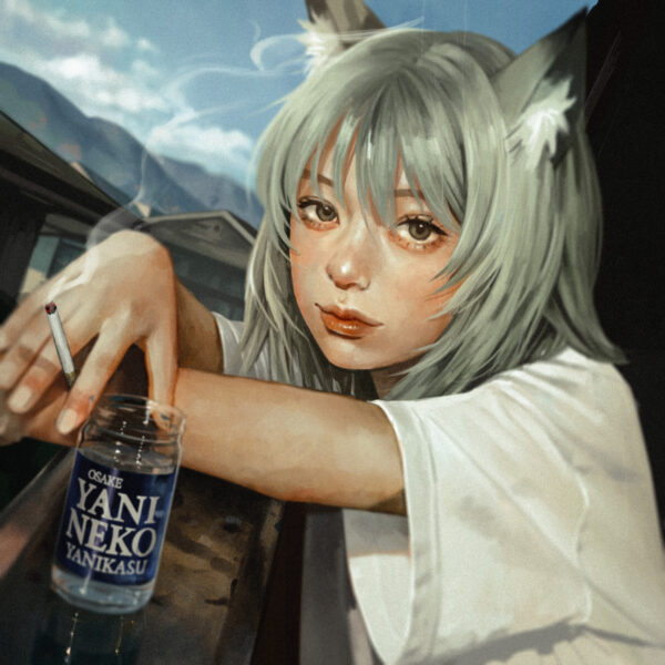 TVアニメ『ヤニねこ』OPテーマ「なんもねえ」のMVが公開。夏吉ゆうこさんや稲田徹さんら声優陣も出演_001