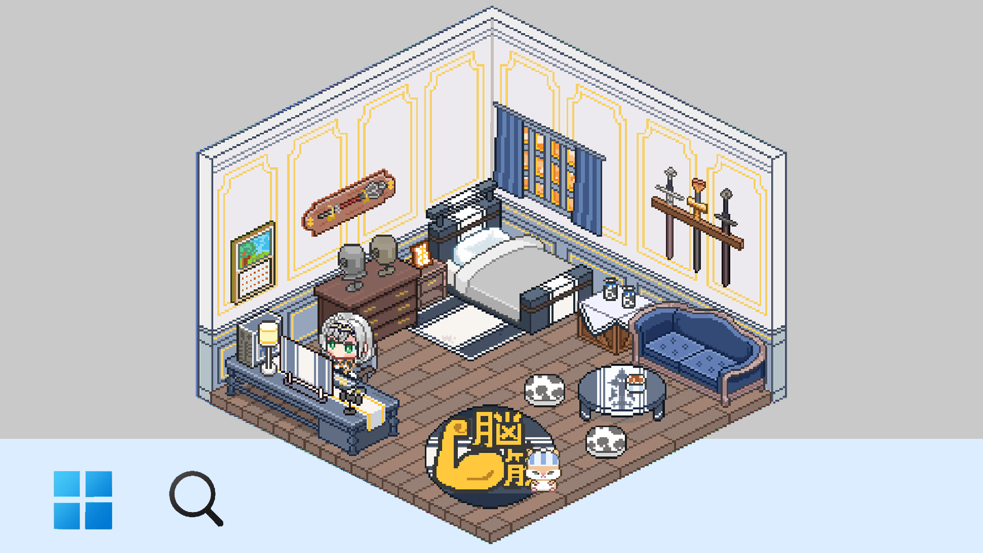 「ホロライブ」メンバーと一緒に仕事や勉強ができるデスクトップ常駐型ゲーム『HoloCozy』Steamストアページが公開_001