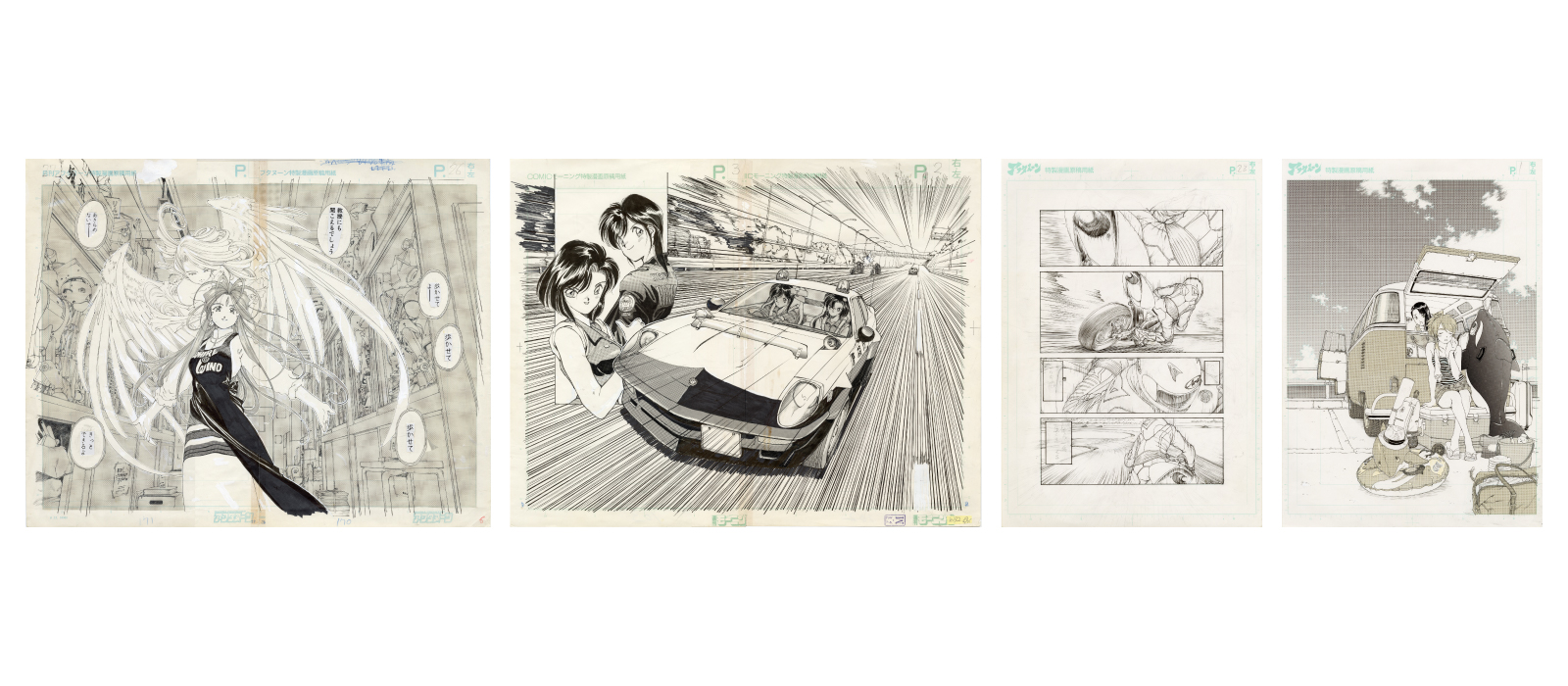 マンガ家・キャラクターデザイナー藤島康介先生のデビュー40周年を記念した原画展が開催決定_009