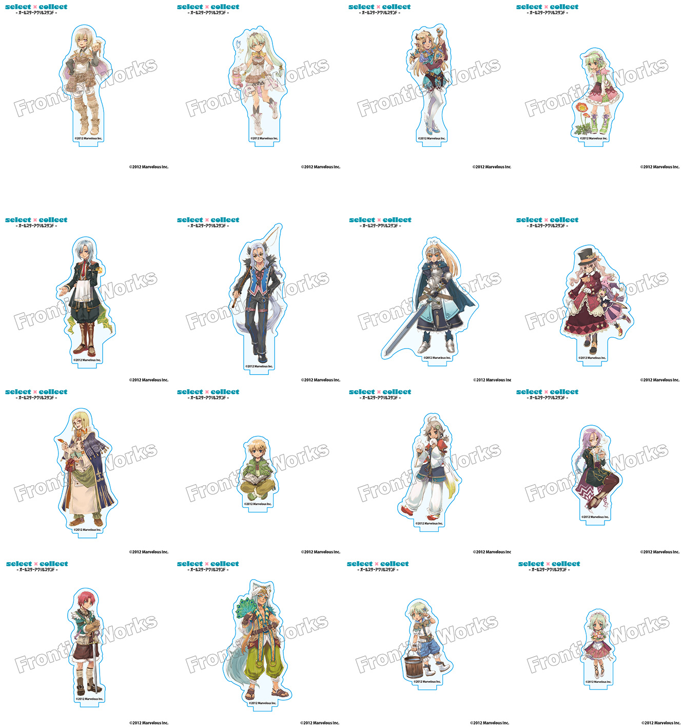 『ルーンファクトリー』シリーズのアクリルスタンド“全181種”が発売決定_009