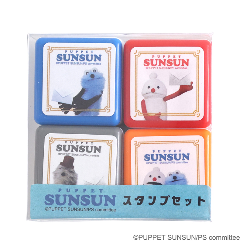 パペットスンスンの郵便局限定グッズが登場。マスコット(レター)、がまぐち財布、スタンプセット、レターセットなどがラインナップ_012