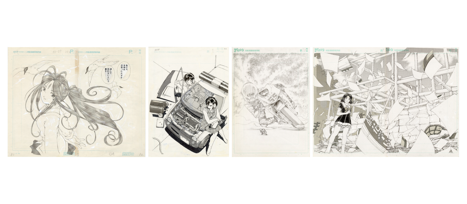 マンガ家・キャラクターデザイナー藤島康介先生のデビュー40周年を記念した原画展が開催決定_011