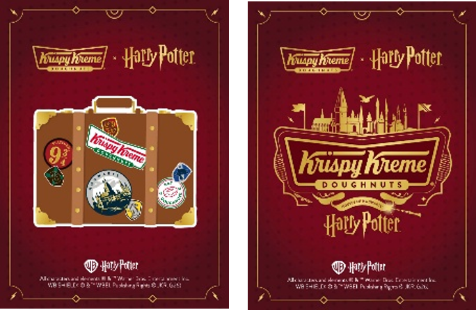 クリスピー・クリーム・ドーナツに「ハリー・ポッター」コラボの限定ドーナツが登場、8月21日から9月29日までの期間限定。食べると自分の寮がわかる「組分け帽子 ドーナツ」や4種セットの「ホグワーツ ボックス」も_015