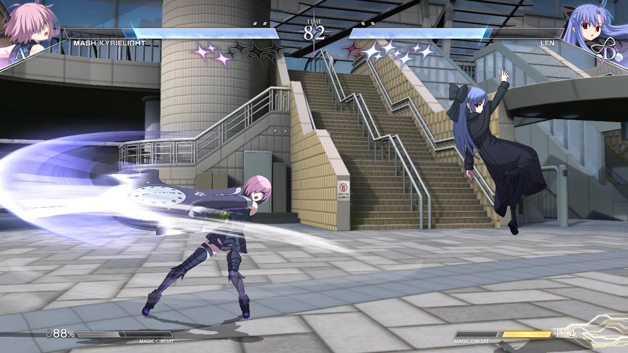 『MELTY BLOOD: TWI-LUMINA』先行プレイレポート：ネコアルク、ロア、マシュも参戦！レンの猫を放つ技がかわいい_007