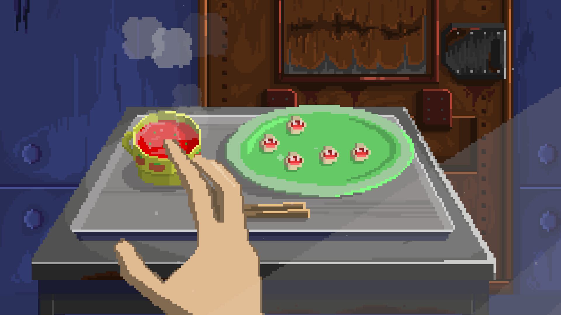 『満腹脱獄計画』がSteamにて2027年に発売へ。“普通じゃない”独房メシの謎を解き脱獄を目指すゲーム_005