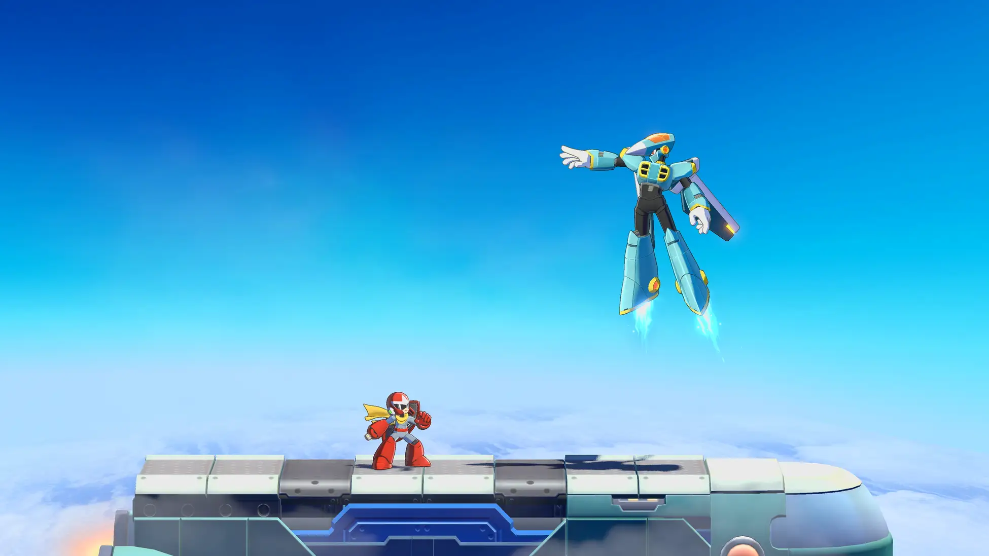 『ロックマン: デュアルオーバーライド』のボス「ジェットマン」が初公開_002
