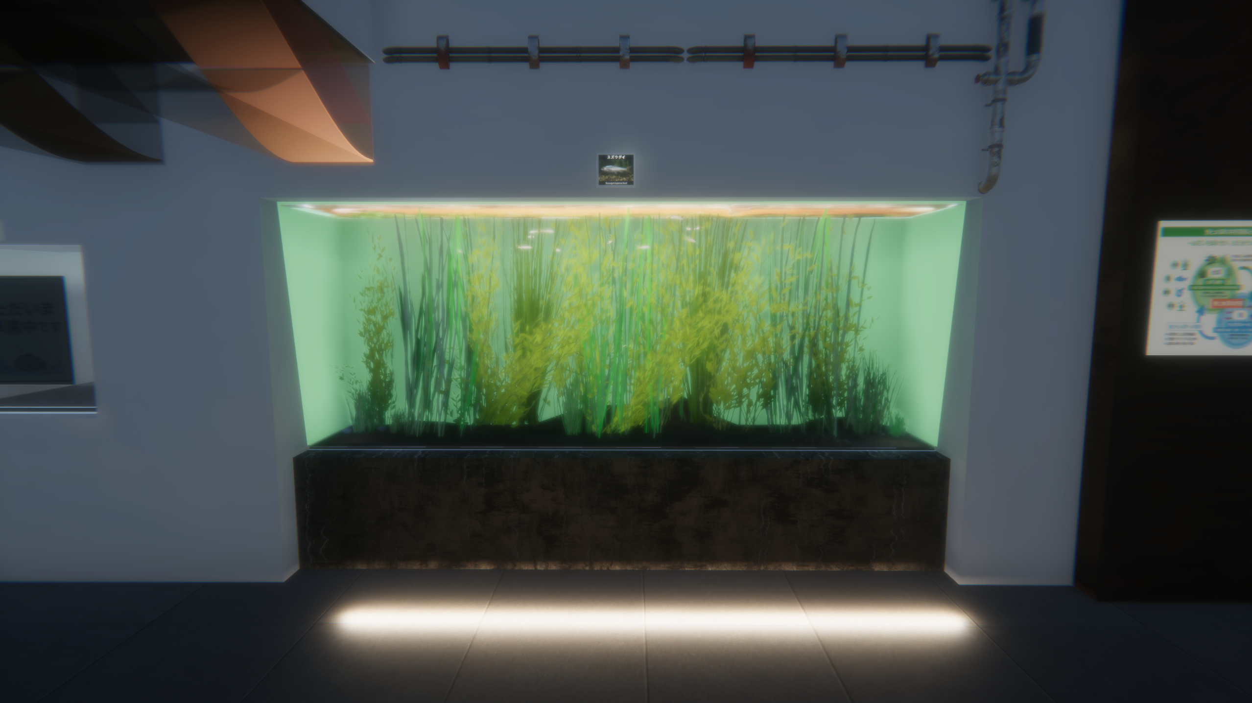 “水族館”で異変を探す8番出口ライクホラーゲーム『すずちな水族館』が面白そう_003