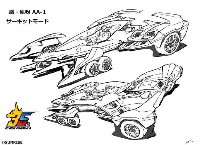 『新世紀GPXサイバーフォーミュラ』の新作アニメ『ASURADA』が2027年2月19日に劇場上映決定。35周年を記念して_002