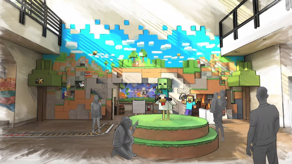 『マイクラ』のテーマパーク「Minecraft World」のジェットコースターの映像がお披露目_002