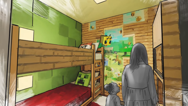 『マイクラ』のテーマパーク「Minecraft World」のジェットコースターの映像がお披露目_004