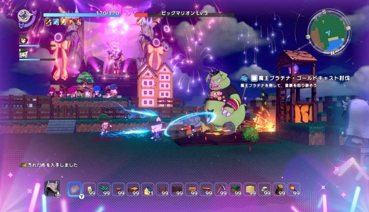 「魔王城の隣」で村づくりするアクションRPG『ワロタ、俺の家のとなり魔王城www』早期アクセス版が11月13日に配信決定_014