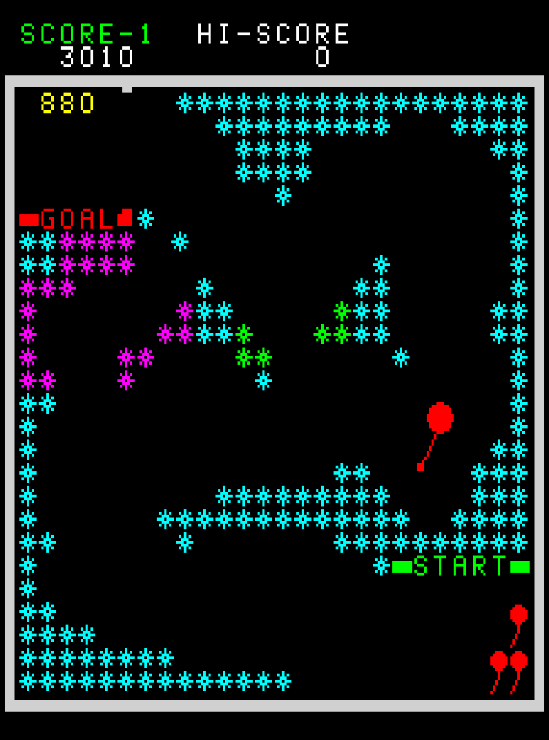1980年にタイトーから発売されたアクションゲーム『クレイジーバルーン』が「アケアカ2」で10月1日より配信_002