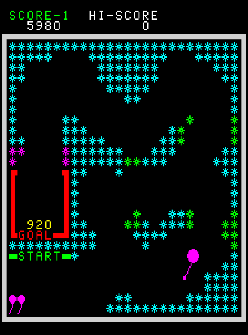1980年にタイトーから発売されたアクションゲーム『クレイジーバルーン』が「アケアカ2」で10月1日より配信_003