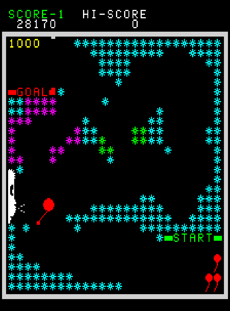 1980年にタイトーから発売されたアクションゲーム『クレイジーバルーン』が「アケアカ2」で10月1日より配信_005