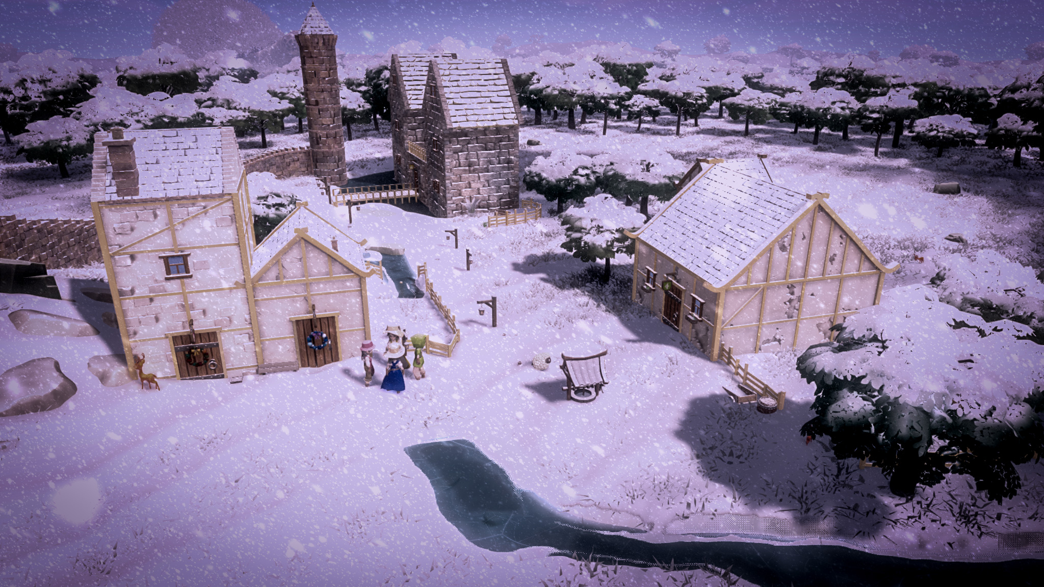 地形や建物を自由に作れる村づくりゲーム『CottageCore』Steamストアページが公開_004