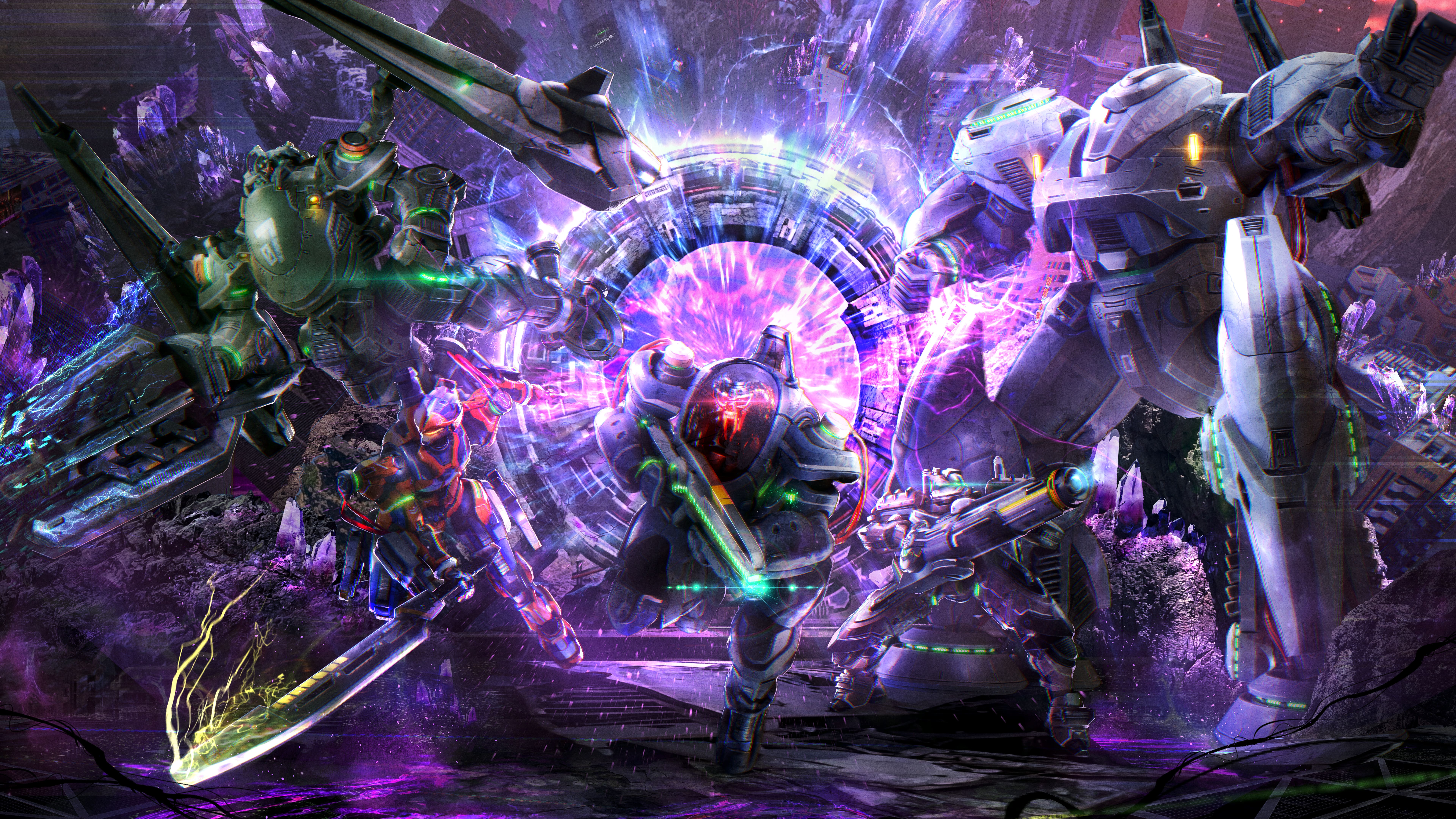 最大7vs7で戦うメカアクションシューティング『DARK MACHINE THE GAME』「TGS2026」にて実機試遊を実施_003