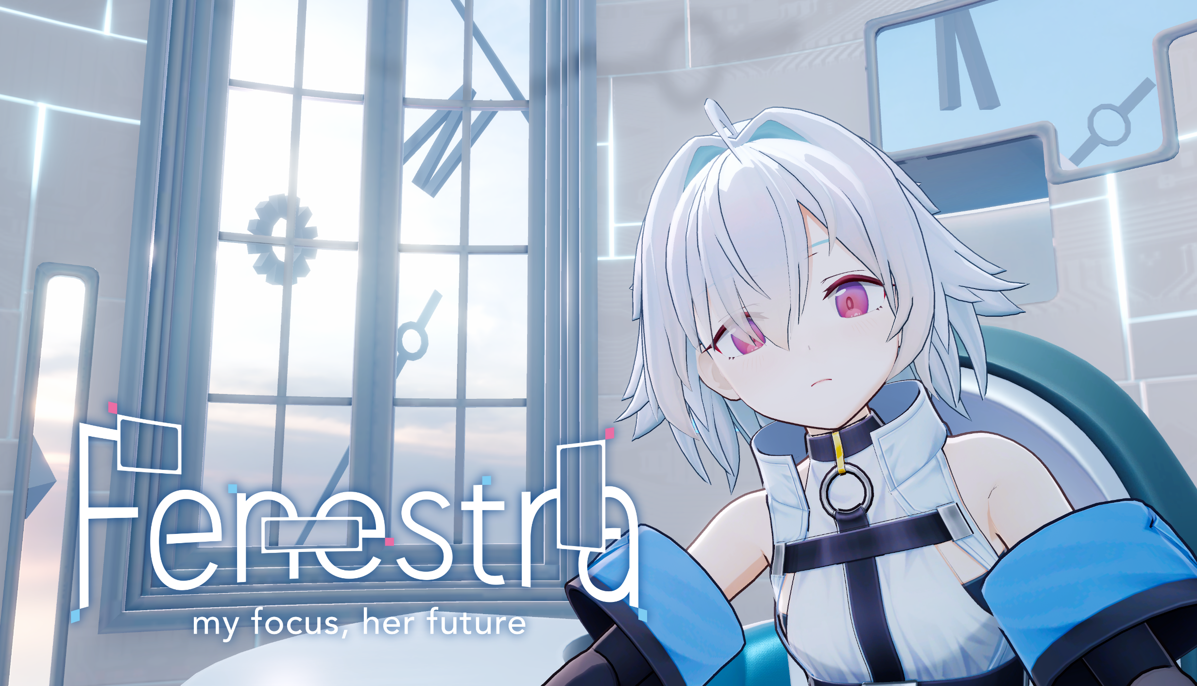 一緒に作業しながら少女を“育てる”ゲーム『Fenestra: my focus, her future』が発表_007