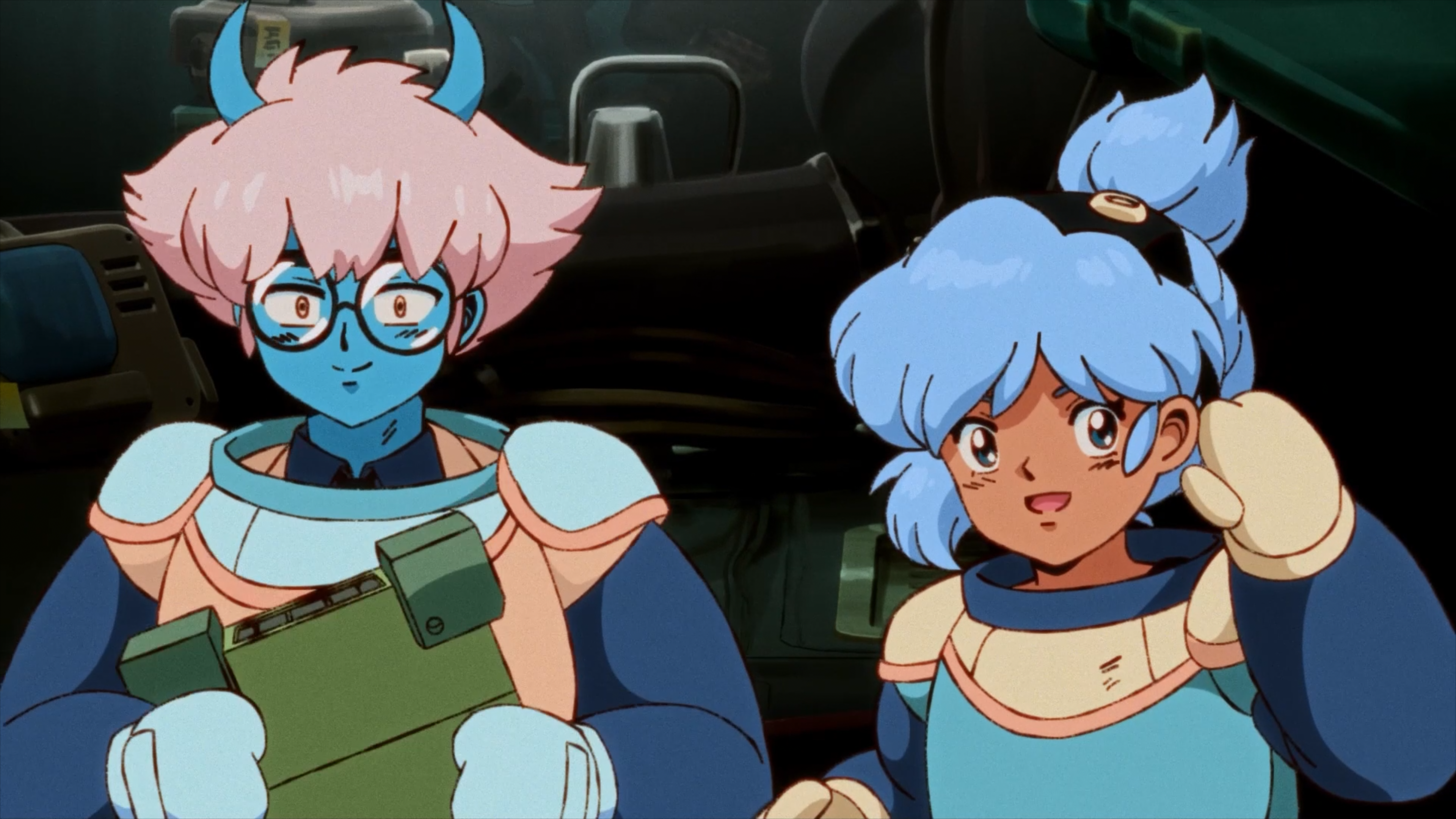 “80年代アニメ風”の雰囲気が良すぎる「2人協力」アクションゲーム『オービタルズ』本日9月3日にリリース_006