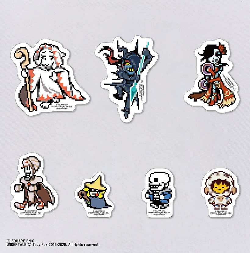 『UNDERTALE』×『FF』のステッカーセットが欲しすぎる_001