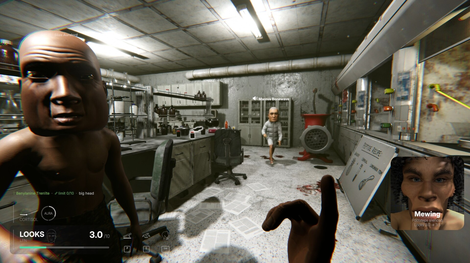 【最大8人】“イケメン”を目指すホラーゲーム『MOGGED』が面白そう_004