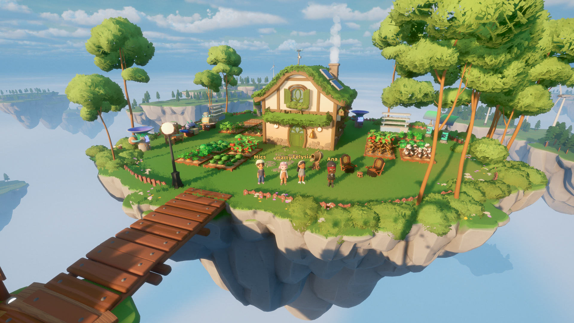 『ロフティア』11月3日に早期アクセス版配信へ。フレンドと農業やクラフトなどを楽しむスローライフなシミュレーションMMO
_002