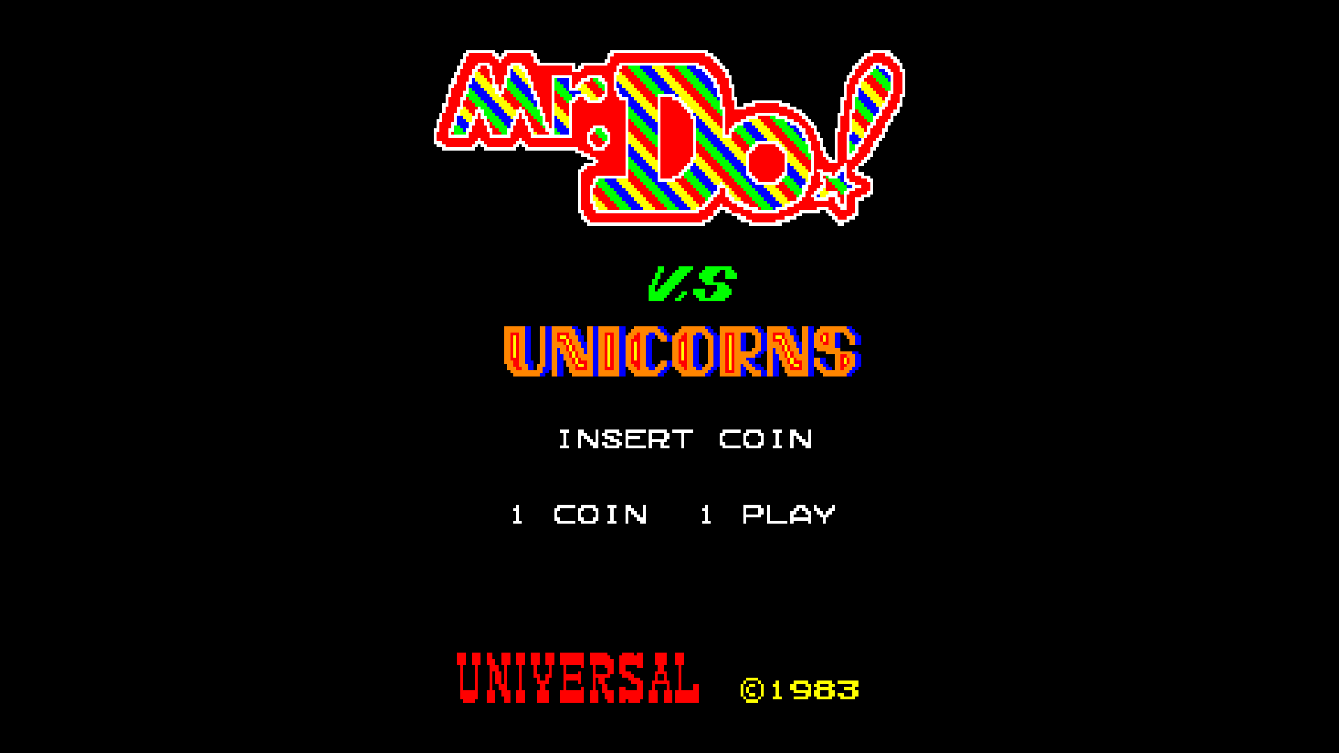 1983年稼働のアーケードゲーム『ミスター・ドゥ対ユニコーン』が「アーケードアーカイブス」で復刻
_002
