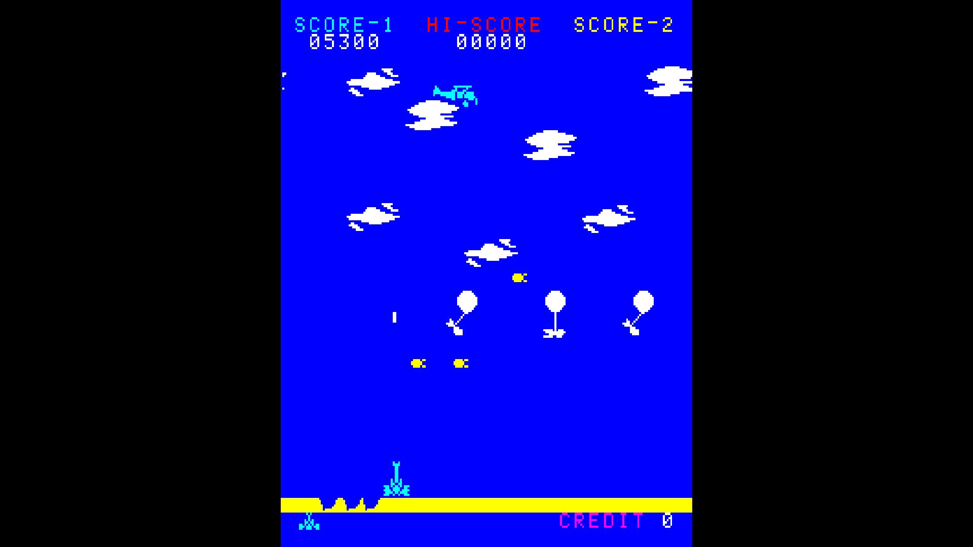 1980年発売のシューティングゲーム『バルーンボンバー』が「アケアカ」「アケアカ2」で10月1日から配信決定_003