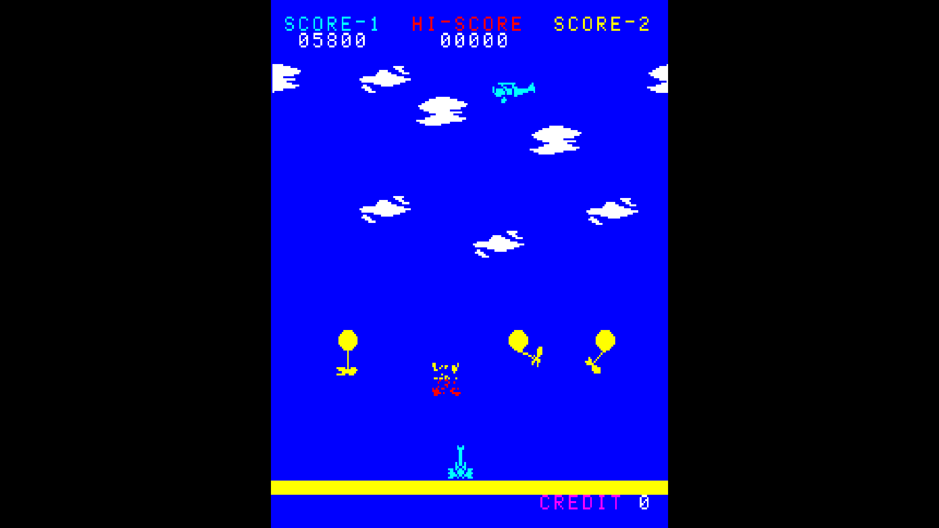 1980年発売のシューティングゲーム『バルーンボンバー』が「アケアカ」「アケアカ2」で10月1日から配信決定_004