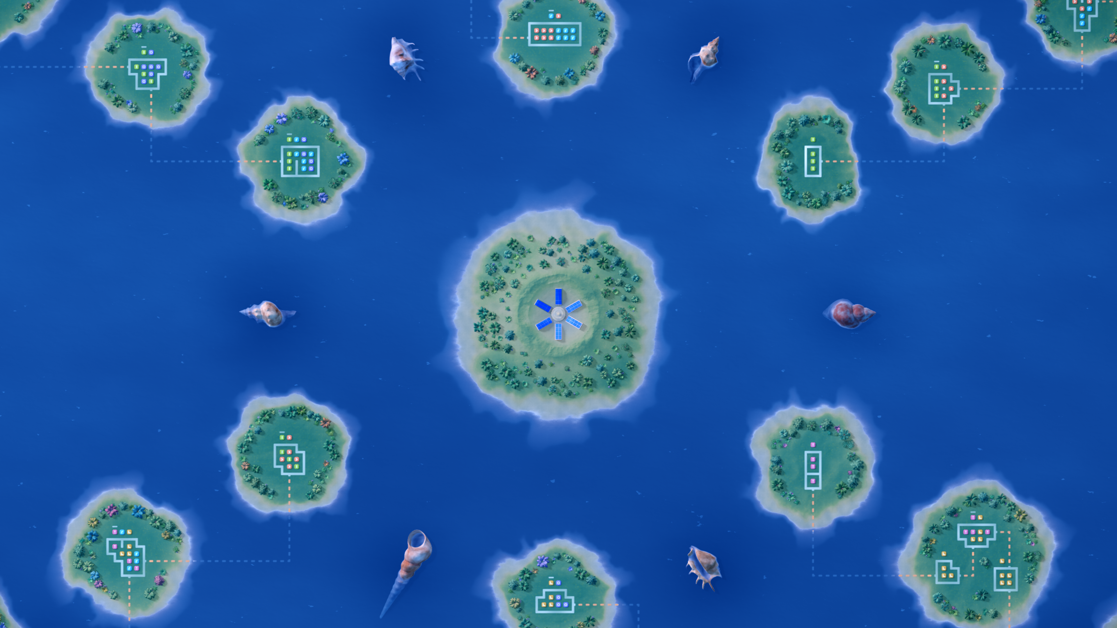 『Satelital』が11月13日にSteamでリリースへ。6つの天体の法則を見つけるパズル_015