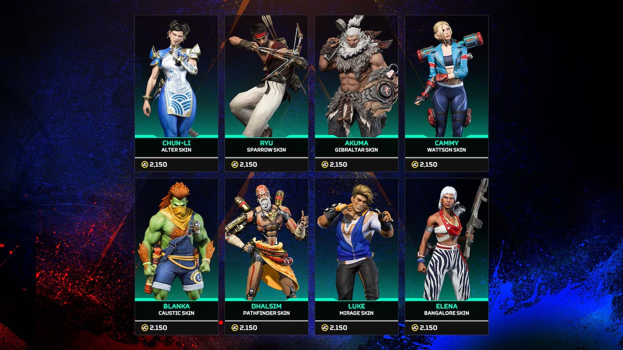 『エーペックス・レジェンズ』×『ストリートファイター6』コラボイベントが本日開始。リュウ、春麗、豪鬼などの限定スキンが登場_003