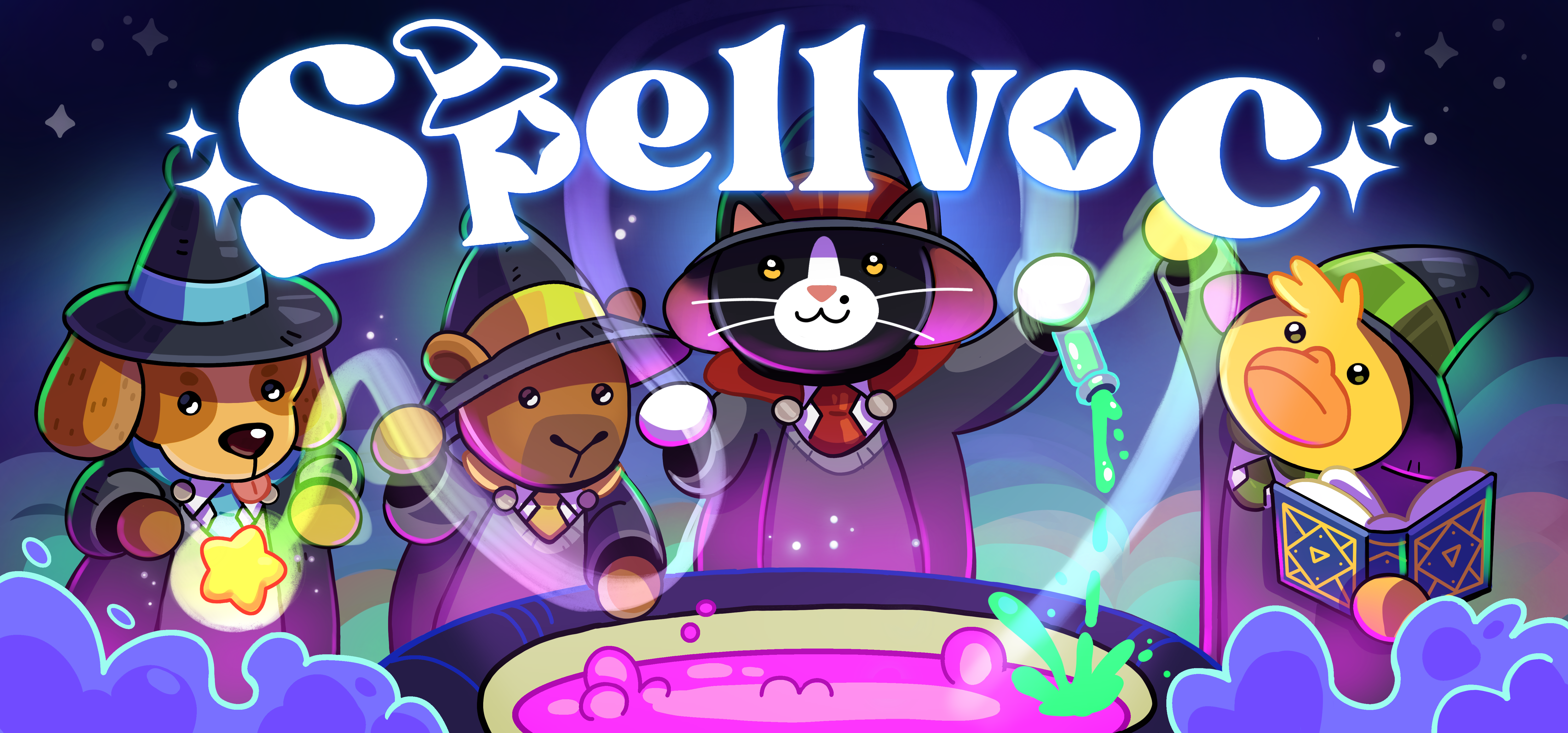 【最大4人協力】動物たちが魔法のアイテムを作って届けるゲーム『Spellvoc』Steamストアページが公開_008