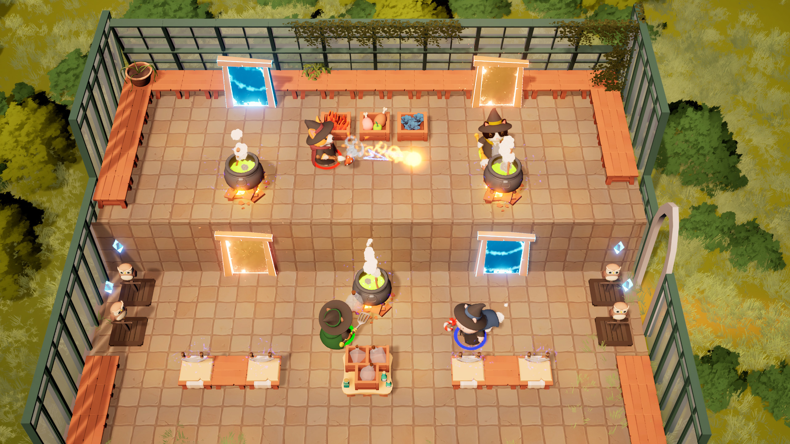 【最大4人協力】動物たちが魔法のアイテムを作って届けるゲーム『Spellvoc』Steamストアページが公開_002