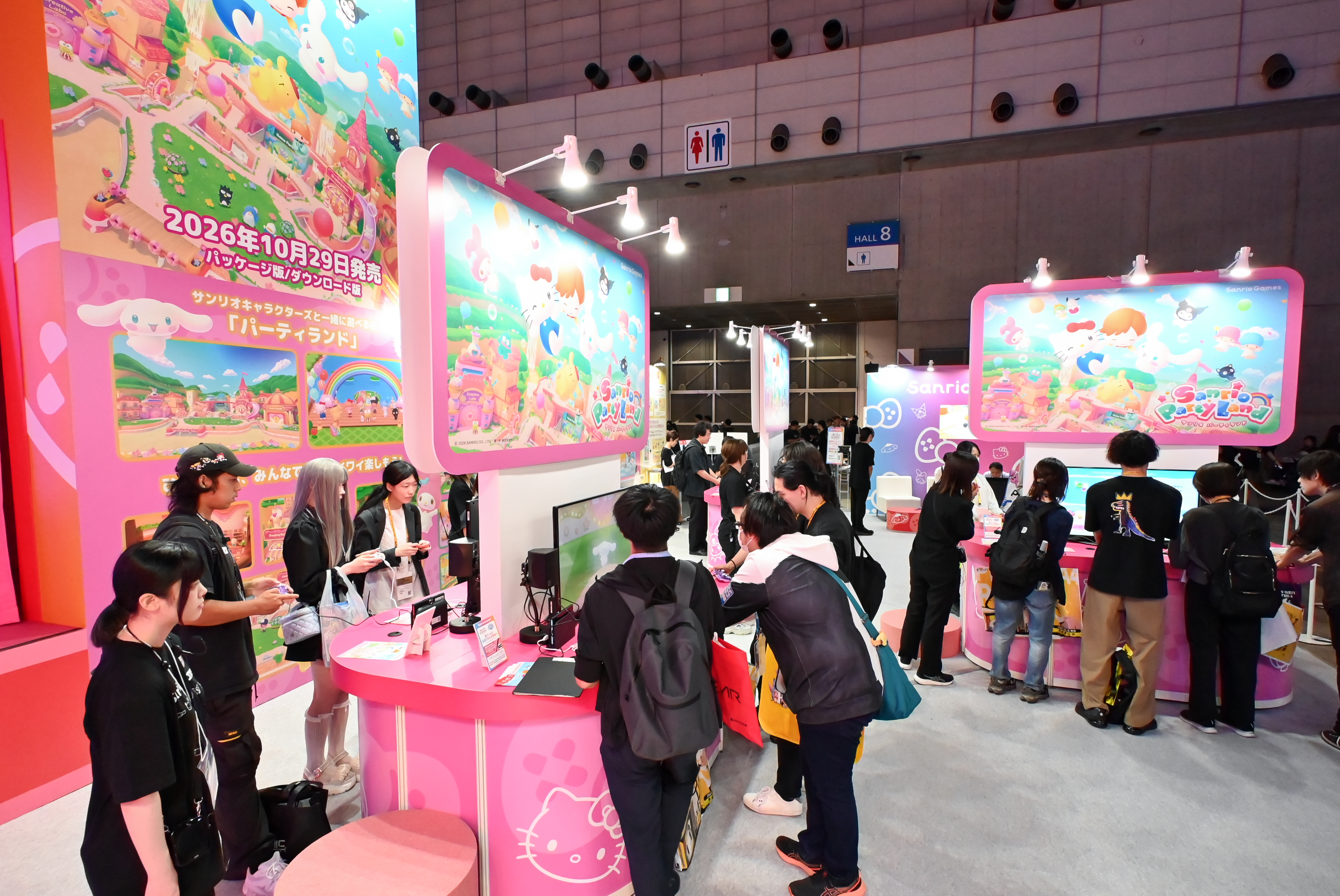 【TGSサンリオゲームズ出展まとめ】新作『サンリオ パーティランド』『Sanrio Kawaii Me Live!』が試遊できる_001