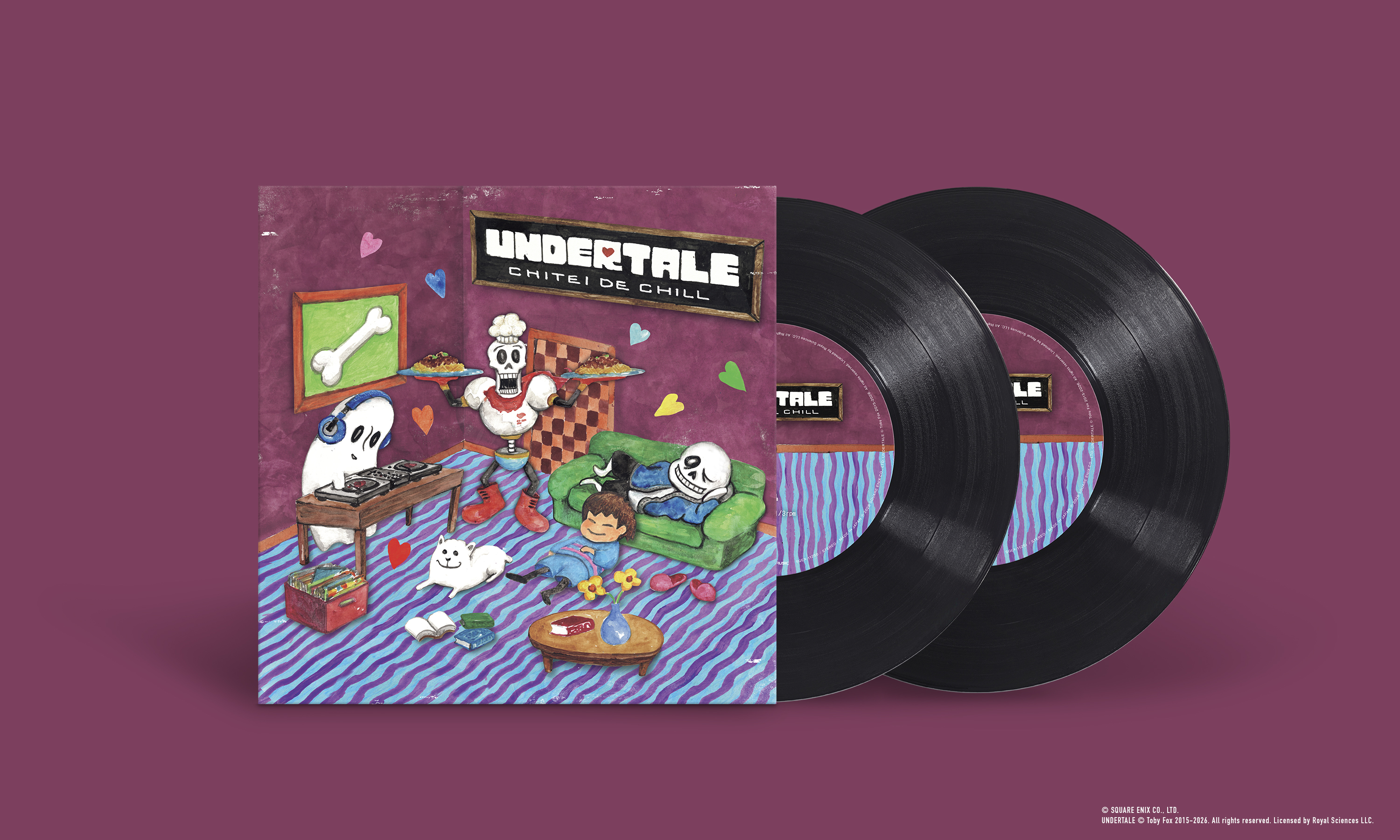 『UNDERTALE』アレンジアルバムのアナログレコード盤2種が発売_002