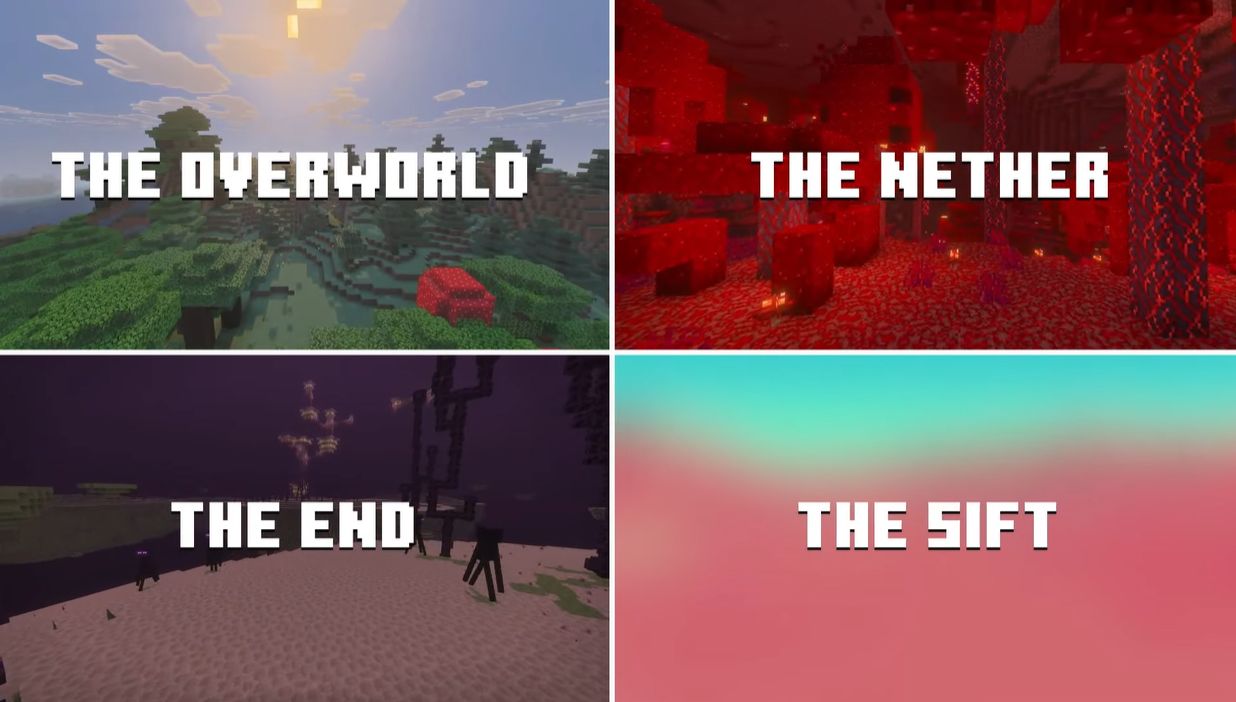 『マイクラ』新たなディメンション「ザ・シフト」が追加。「ネザー」「ジ・エンド」に続く14年ぶりの新たな世界_002