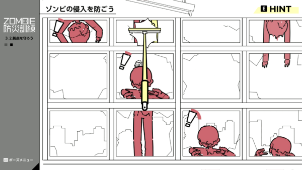 『ZOMBIE防災訓練』がSteamにてリリース。ゾンビ災害特化型の防災シミュレーションゲーム_024